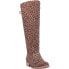 Фото #2 товара Dingo Alameda Cheetah Zippered Womens Brown Casual Boots DI172-LEO