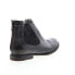 Фото #8 товара Bed Stu Baylene F321148 Womens Black Leather Zipper Ankle & Booties Boots 8.5