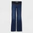 Women's Adaptive Bootcut Jeans - Universal Thread Dark Denim Wash 8