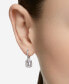 Silver-Tone Millenia Crystal Drop Earrings