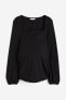 Фото #1 товара MAMA Square-neck Jersey Top