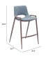 Фото #6 товара Desi Counter Chair, Set of 2