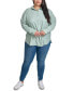 Фото #5 товара Trendy Plus Size Utility Shirt