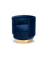 Фото #9 товара Saffi Glam and Luxe Swivel Accent Chair