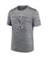Фото #3 товара Men's Anthracite Chicago White SOX Authentic Collection Velocity Practice Space-Dye Performance T-shirt