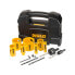 DeWALT Lochsägen-Set Bi-Metall Extreme, Elektriker-Set im Transportkoffer 11-tlg.