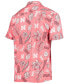 ფოტო #3 პროდუქტის Men's Scarlet Nebraska Huskers Vintage-Like Floral Button-Up Shirt