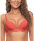 Фото #1 товара Women's Padded Underwire Bikini Top