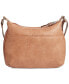 Фото #3 товара Faux Leather Tooling Hobo, Created for Macy's