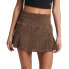 SUPERDRY Vintage Cord Pleat Mini Skirt