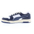 Фото #5 товара Puma Slipstream Lo Vintage Mens Blue White Suede Lifestyle Sneakers Shoes 9