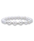 ფოტო #1 პროდუქტის White Shell Pearl Stretch Bracelet