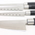 Knife Set Cecotec Santoku Black Stainless steel Carbon fibre (4 pcs)