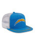 Men's Powder Blue, White Los Angeles Chargers Original Classic Golfer Adjustable Hat - фото #4