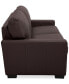 Фото #14 товара Ennia 75" Leather Apartment Sofa, Created for Macy's