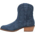 Dingo Tumbleweed Roper Round Toe Booties Womens Blue Casual Boots DI561-415