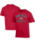 Men's Scarlet Ohio State Buckeyes High Motor T-shirt Красный, L - фото #4