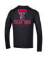 Фото #2 товара Men's Black Texas Tech Red Raiders Team Stack Long Sleeve T-shirt