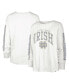 ფოტო #1 პროდუქტის Women's White Notre Dame Fighting Irish Statement SOA 3-Hit Long Sleeve T-shirt