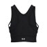 Майка спортивная Under Armour HG Armour Crop Tank Черный, XL - фото #2