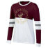 Фото #1 товара NCAA Minnesota Golden Gophers Women's Long Sleeve Color Block T-Shirt - M