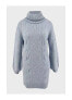 ფოტო #4 პროდუქტის Bellemere Women's Cashmere Turtleneck Mini-Sweater Dress