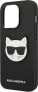 Фото #6 товара Karl Lagerfeld Etui Karl Lagerfeld KLHCP14XSAPCHK Apple iPhone 14 Pro Max hardcase czarny/black Saffiano Choupette Head Patch