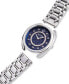 ფოტო #10 პროდუქტის Women's Duality Diamond (1/8 ct. t.w.) Stainless Steel Bracelet Watch Box Set 34mm