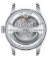 ფოტო #3 პროდუქტის Men's Swiss Automatic Le Locle Powermatic 80 Open Heart Stainless Steel Bracelet Watch 39mm