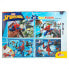 Фото #1 товара K3YRIDERS SpiderMan Pack 4 Double Face To Color 48 Pieces Puzzle