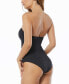 ფოტო #2 პროდუქტის Women's Convertible Bandeau One-Piece Swimsuit
