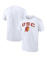 Фото #2 товара Men's White USC Trojans Campus T-shirt