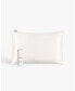 Фото #1 товара White 100% Pure Mulberry Silk Pillowcase, King