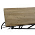 Console DKD Home Decor Black Metal Fir 128 x 40 x 82 cm