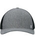 ფოტო #3 პროდუქტის Men's Gray Mini Icon Logo Trucker Flex Fit Hat