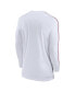 Men's Alabama Crimson Tide 2024 Sideline Coach UV Performance Long Sleeve T-Shirt Crimson, White, M - фото #5