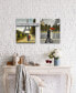 'Romantic Walk I/II' 2 Piece France Canvas Wall Art Set