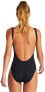 Фото #2 товара Vitamin A 269516 Women's Leah Full Back Coverage Bodysuit Black Size M