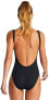 Vitamin A 269516 Women's Leah Full Back Coverage Bodysuit Black Size M