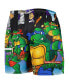 Фото #2 товара Men's Black Teenage Mutant Ninja Turtles vs. Shredder Shorts