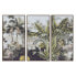 Фото #1 товара Набор из трех картин Home ESPRIT Тропический 180 x 4 x 120 cm (3 Предметы)