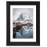 Фото #1 товара Hama Oslo - Glass - MDF - Black - Single picture frame - Table - Wall - 20 x 28 cm - Reflective