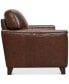 Фото #9 товара Brayna 88" Classic Leather Sofa, Created for Macy's