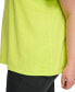 Plus Size Cotton V-Neck Short-Sleeve T-Shirt