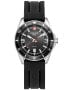 Фото #2 товара Swiss Alpine Military 7034.1837 Mens Watch Sierra silver black 42mm 10ATM