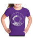 Big Girl's Word Art T-shirt - I Need My Space Astronaut