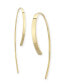 ფოტო #1 პროდუქტის Simple Sweep Drop Earrings Set in 14k Gold