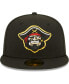 Фото #3 товара Головной убор New Era для мужчин Черный Bradenton Marauders Authentic Collection 59FIFTY