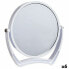 Увеличительное Зеркало Белый Стеклянный Пластик 19 x 18,7 x 2 cm (6 штук)