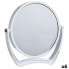 Magnifying Mirror White Crystal Plastic 19 x 18,7 x 2 cm (6 Units)